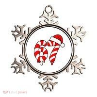 67 Christmas Candy Cane Number Sixty Seven Santa  Ornament thumb 0