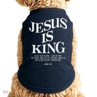 6 Costume Christian (On Back) Doggie Tank thumb 0