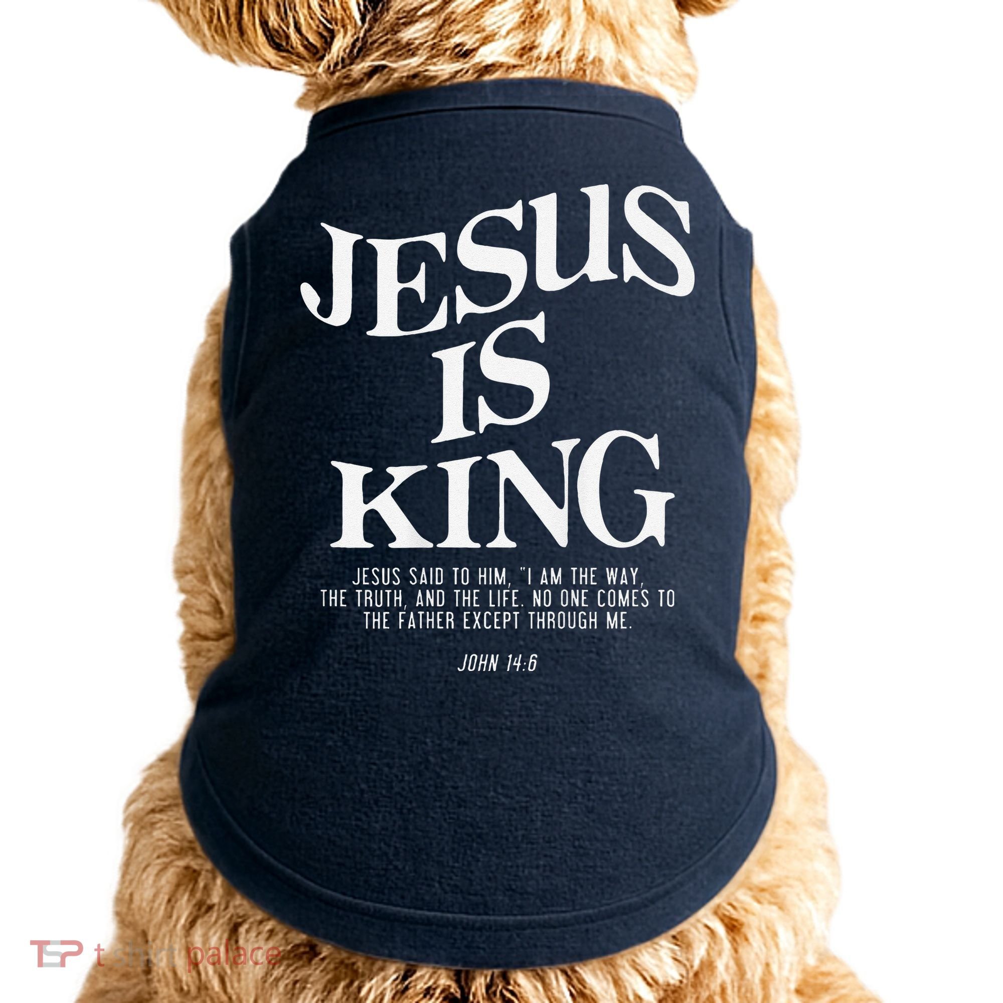 6 Costume Christian (On Back) Doggie Tank