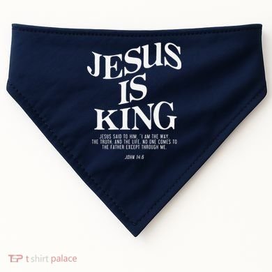 6 Costume Christian (On Back) USA-Made Doggie Bandana