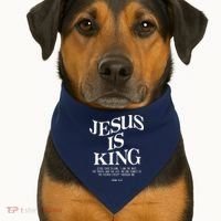 6 Costume Christian (On Back) USA-Made Doggie Bandana thumb 1
