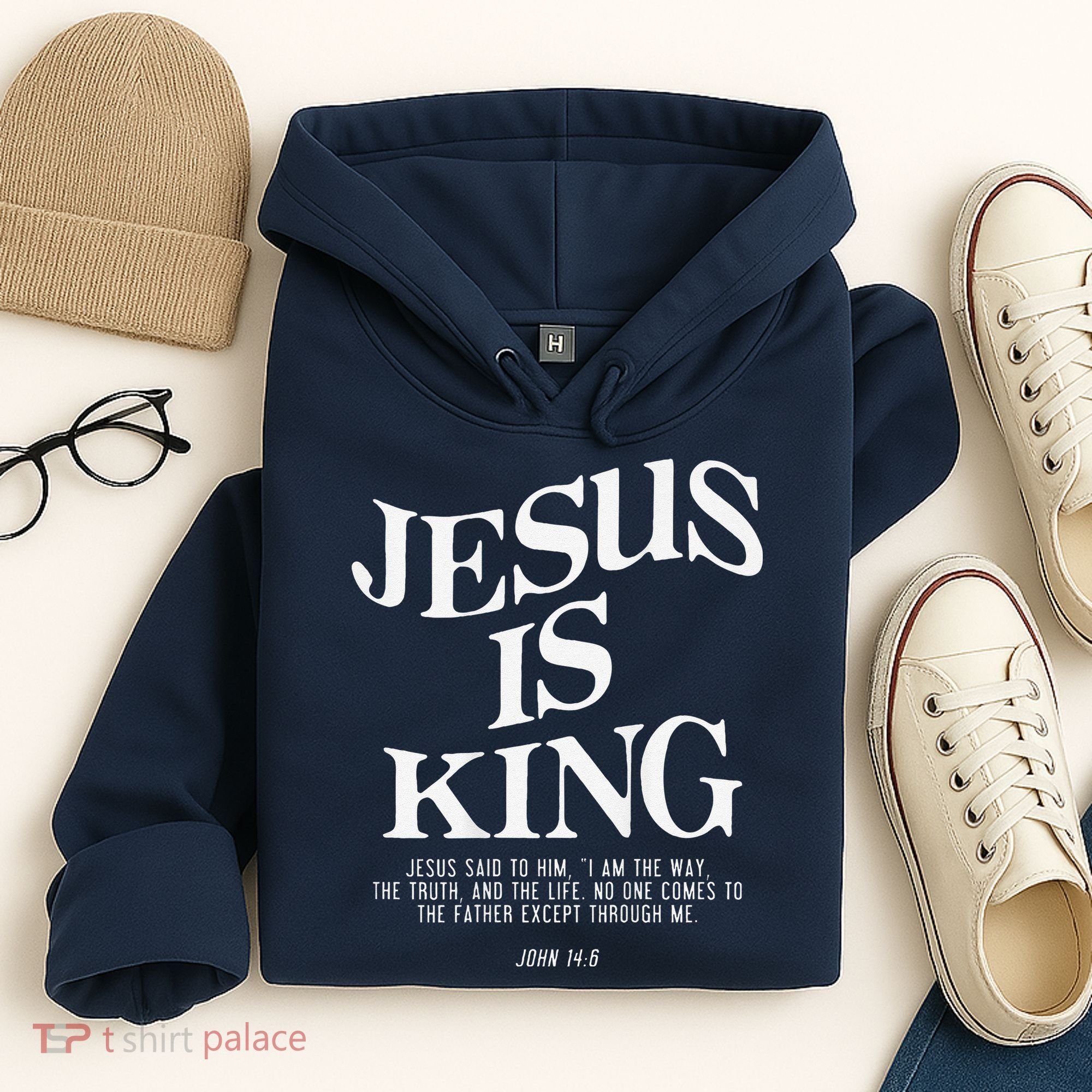 6 Costume Christian (On Back) Hoodie