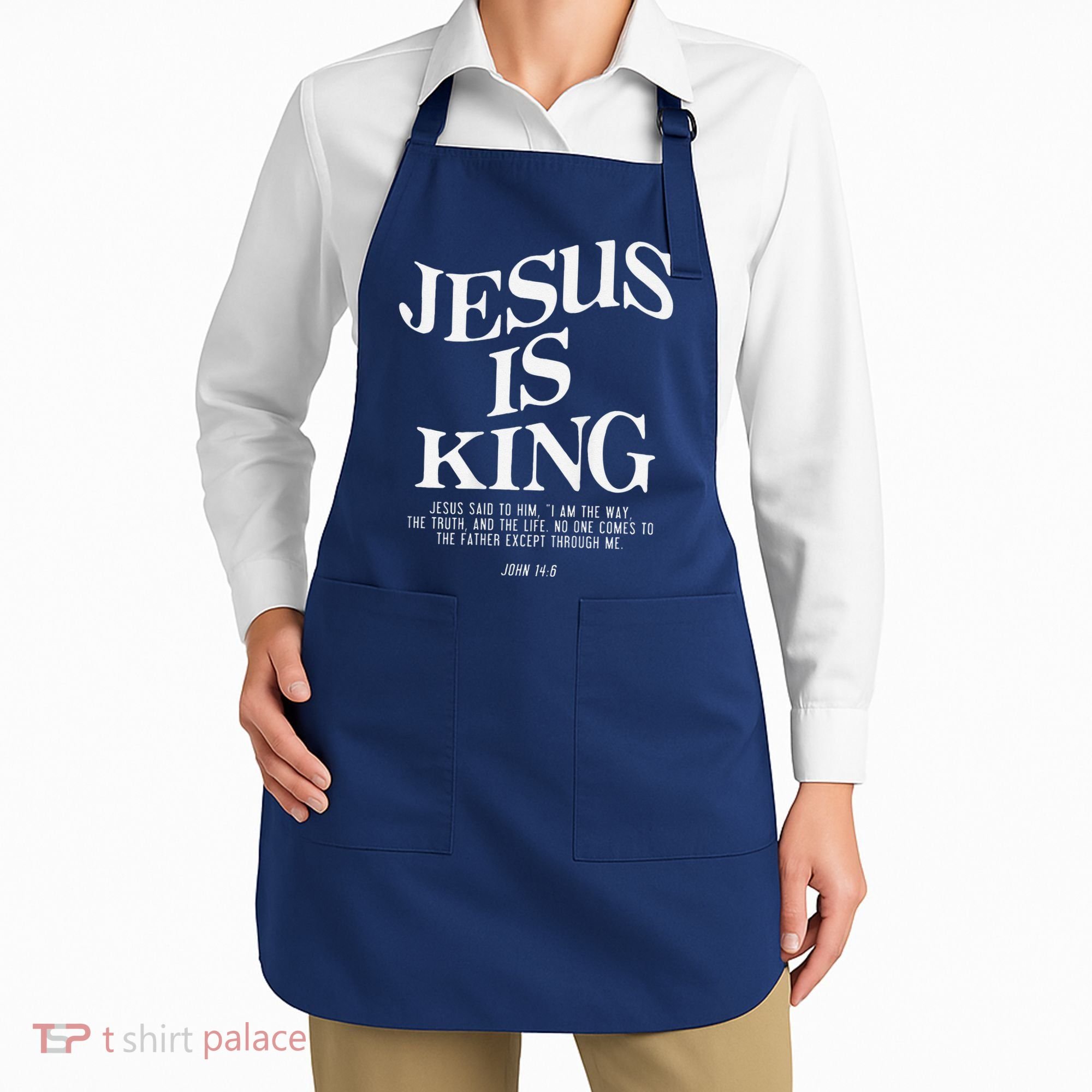 6 Costume Christian (On Back) Apron