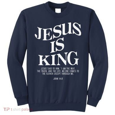 6 Costume Christian (On Back) Sweatshirt