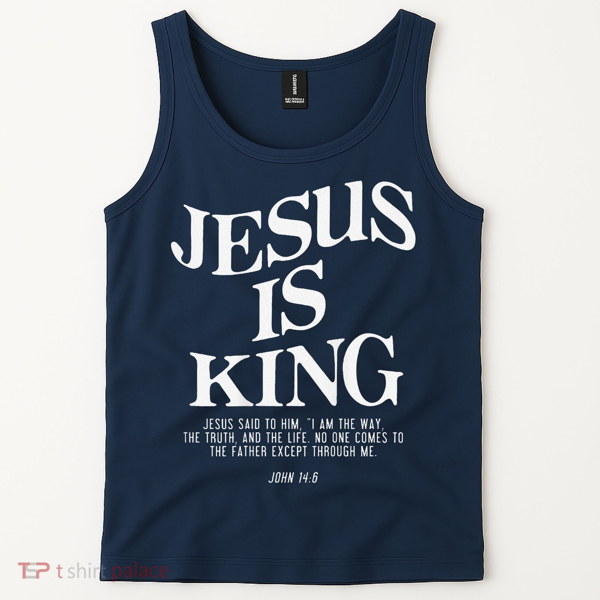 6 Costume Christian (On Back) Tank Top