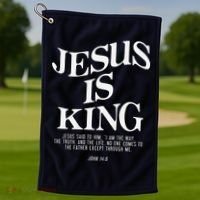 6 Costume Christian (On Back) Golf Towel thumb 1