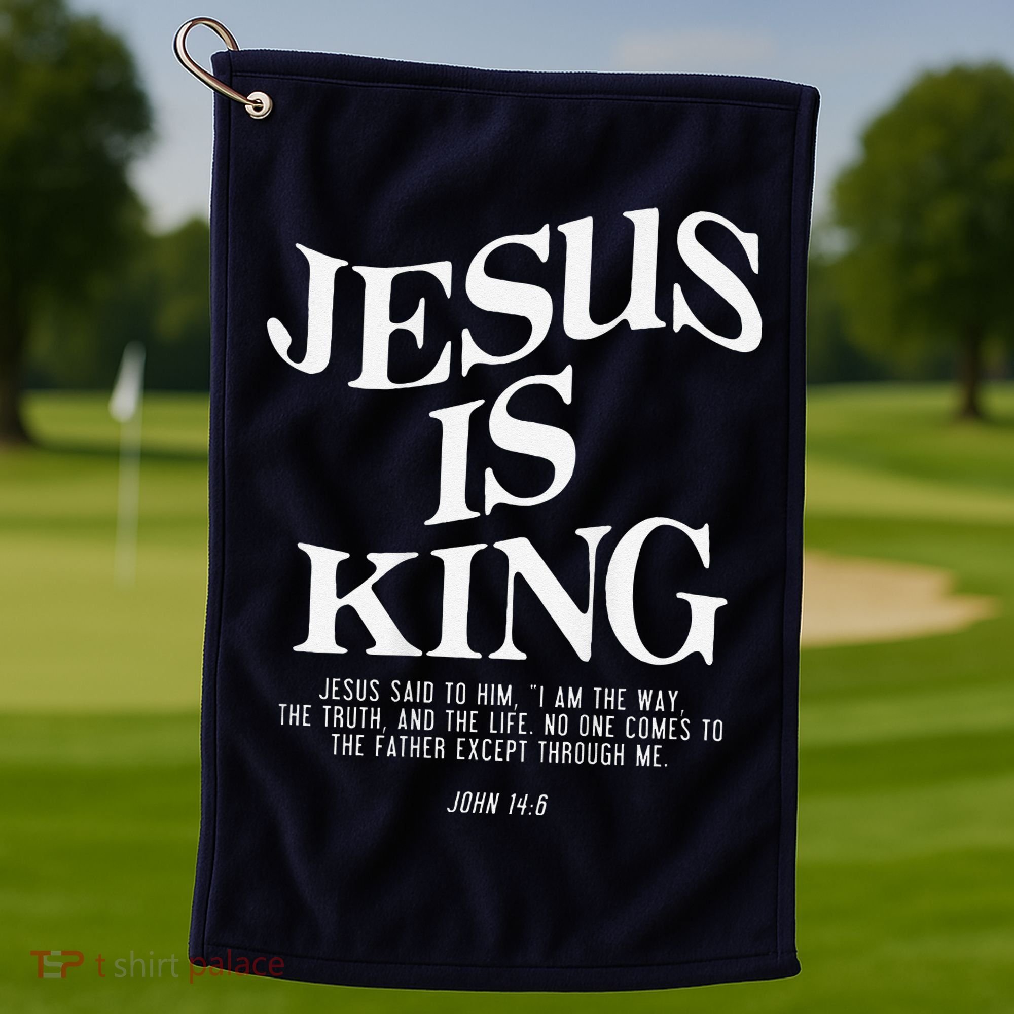 6 Costume Christian (On Back) Golf Towel
