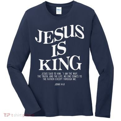 6 Costume Christian (On Back) Women's Long Sleeve Shirt