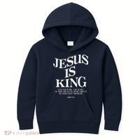 6 Costume Christian (On Back) Kids Hoodie thumb 0