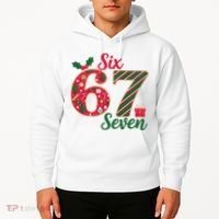 67 Christmas Festive 6-7 Six Seven Meme Hoodie thumb 2
