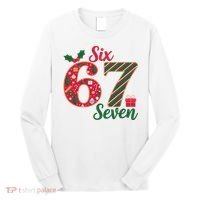 67 Christmas Festive 6-7 Six Seven Meme Long Sleeve Shirt thumb 0