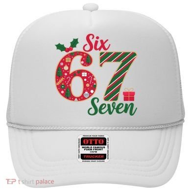 67 Christmas Festive 6-7 Six Seven Meme Hat