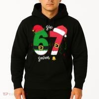 67 Christmas Funny 6-7 Meme Six Seven Xmas Hoodie thumb 2
