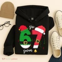 67 Christmas Funny 6-7 Meme Six Seven Xmas Hoodie thumb 4