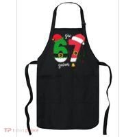 67 Christmas Funny 6-7 Meme Six Seven Xmas Apron thumb 0