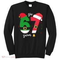 67 Christmas Funny 6-7 Meme Six Seven Xmas Sweatshirt thumb 0
