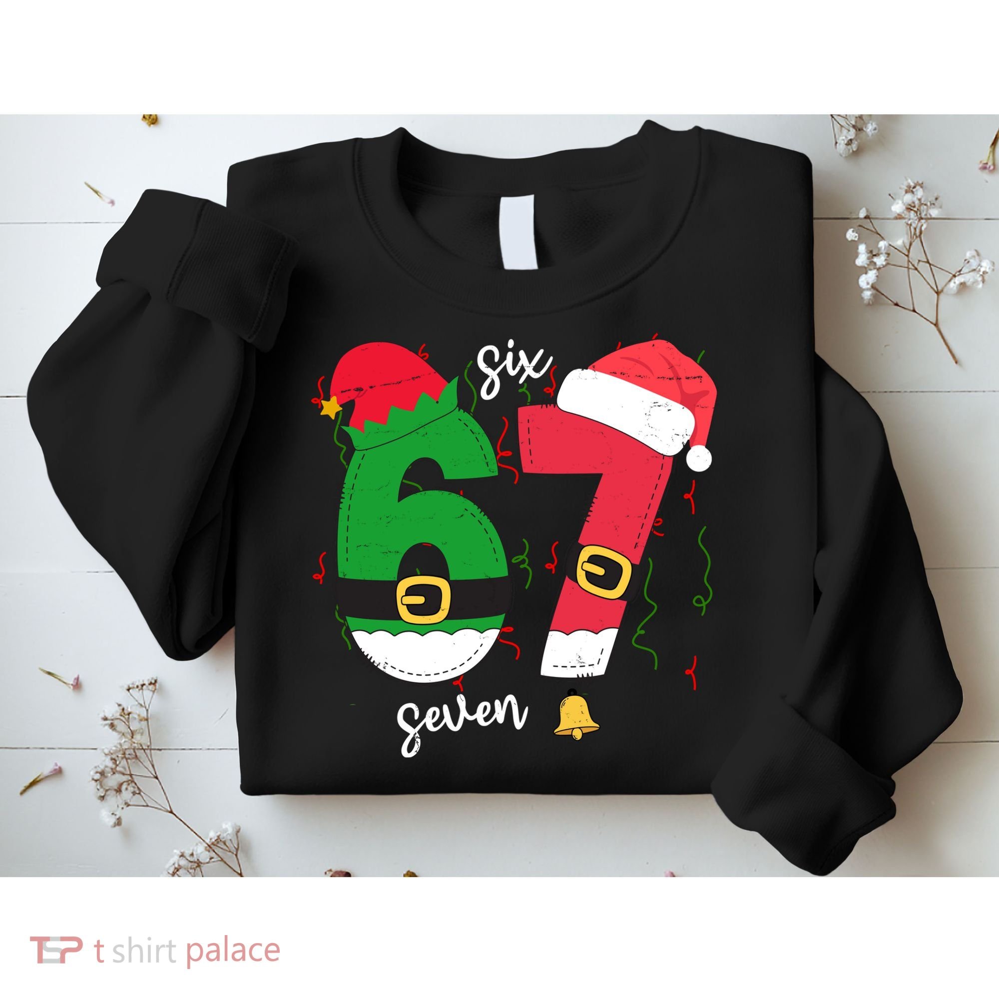 67 Christmas Funny 6-7 Meme Six Seven Xmas Sweatshirt
