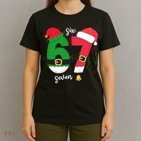 67 Christmas Funny 6-7 Meme Six Seven Xmas T-Shirt thumb 4