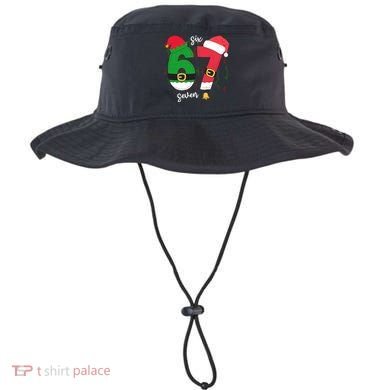 67 Christmas Funny 6-7 Meme Six Seven Xmas Bucket Hat