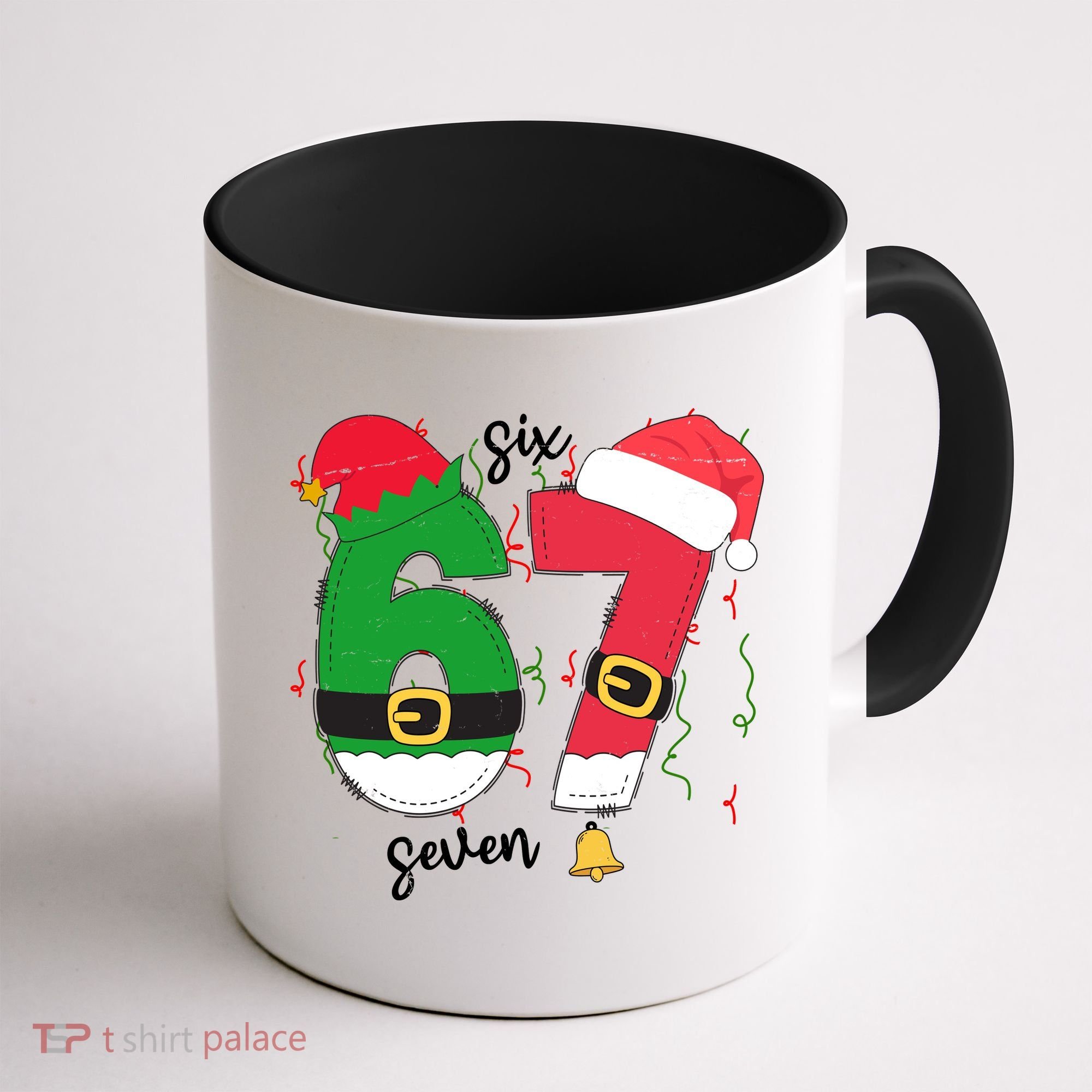67 Christmas Funny 6-7 Meme Six Seven Xmas Coffee Mug