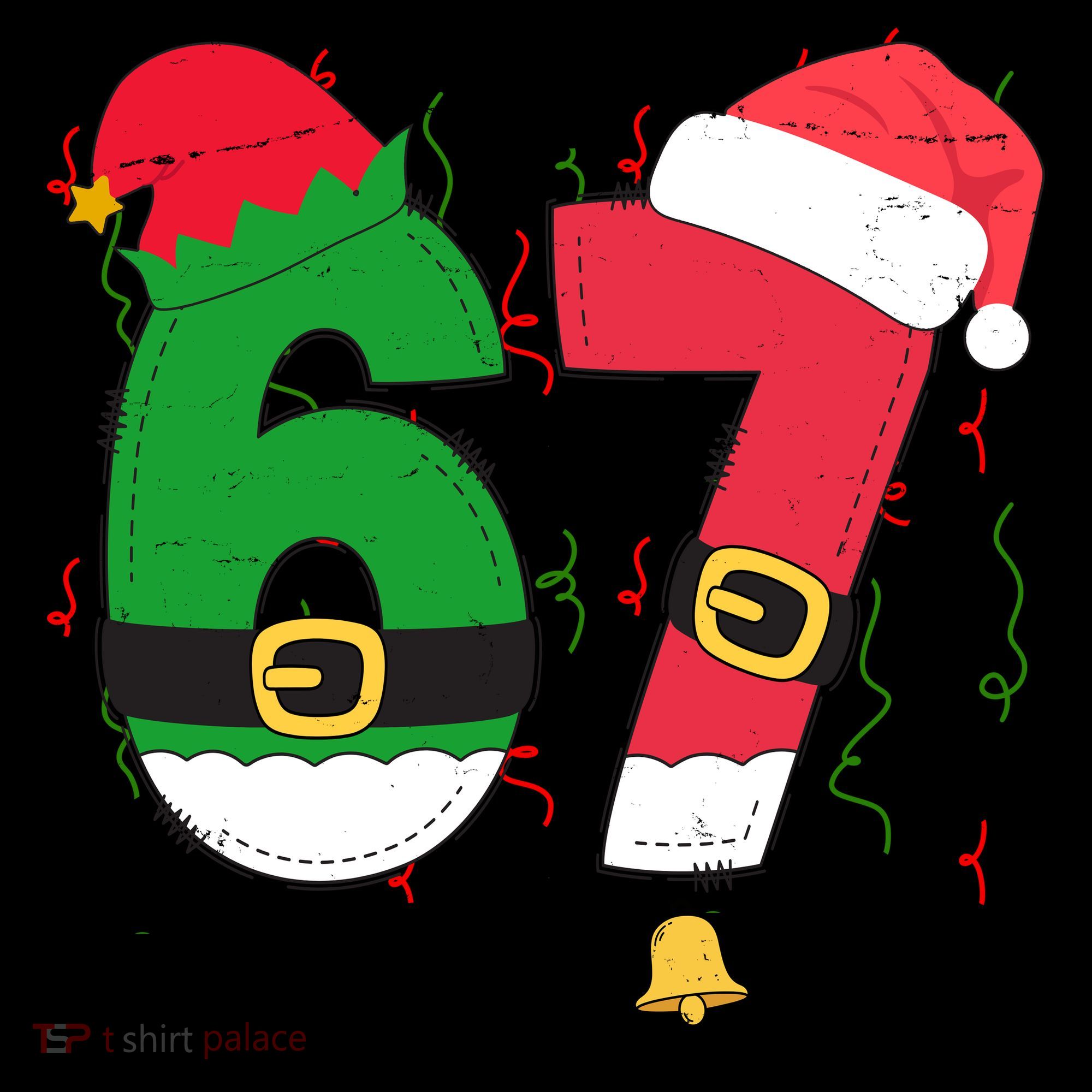 67 Christmas Funny 6-7 Meme Six Seven Xmas Coffee Mug
