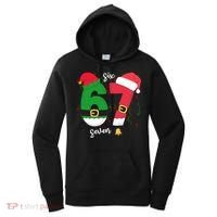 67 Christmas Funny 6-7 Meme Six Seven Xmas Women's Hoodie thumb 0