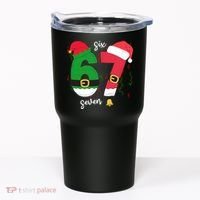 67 Christmas Funny 6-7 Meme Six Seven Xmas Tumbler thumb 0