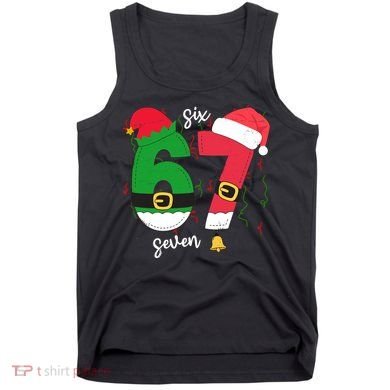 67 Christmas Funny 6-7 Meme Six Seven Xmas Tank Top
