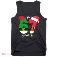 67 Christmas Funny 6-7 Meme Six Seven Xmas Tank Top thumb 0