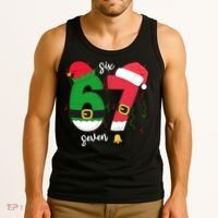 67 Christmas Funny 6-7 Meme Six Seven Xmas Tank Top thumb 3