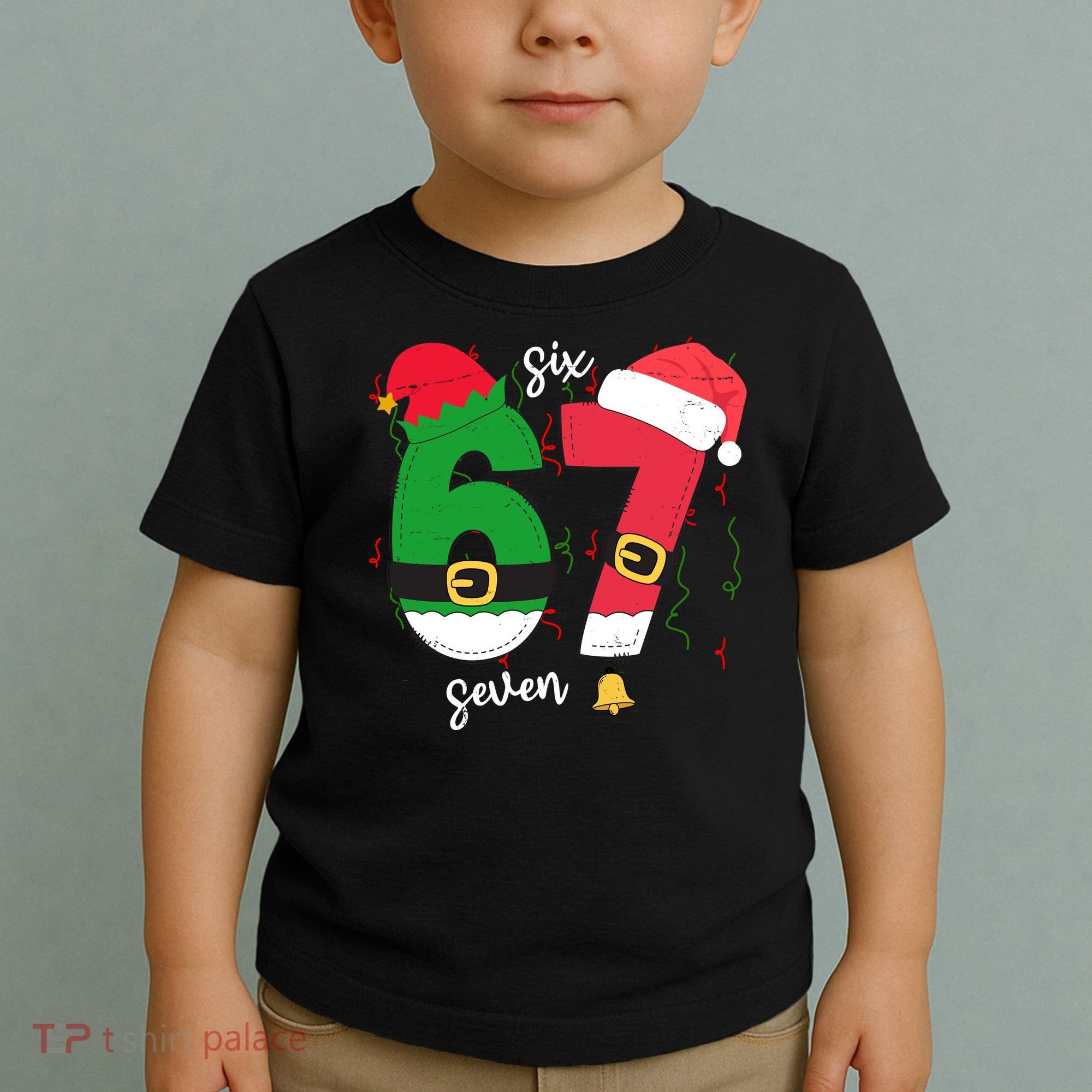 67 Christmas Funny 6-7 Meme Six Seven Xmas Toddler T-Shirt