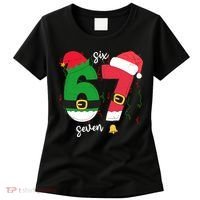 67 Christmas Funny 6-7 Meme Six Seven Xmas Women's T-Shirt thumb 0
