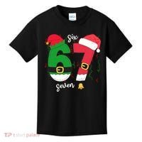 67 Christmas Funny 6-7 Meme Six Seven Xmas Kids T-Shirt thumb 0