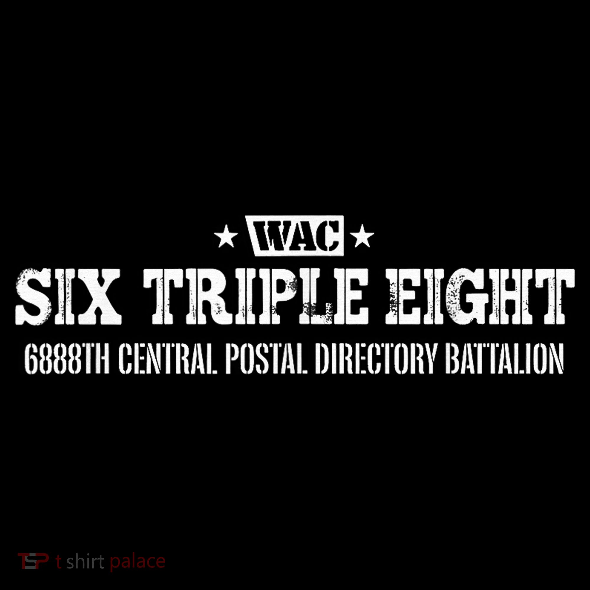 6888th Central Postal Directory Battalion 6 Triple 8th Women's Long Sleeve Shirt