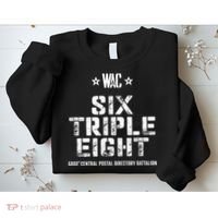 6888th Central Postal Directory Battalion 6 Triple 8th Sweatshirt thumb 2