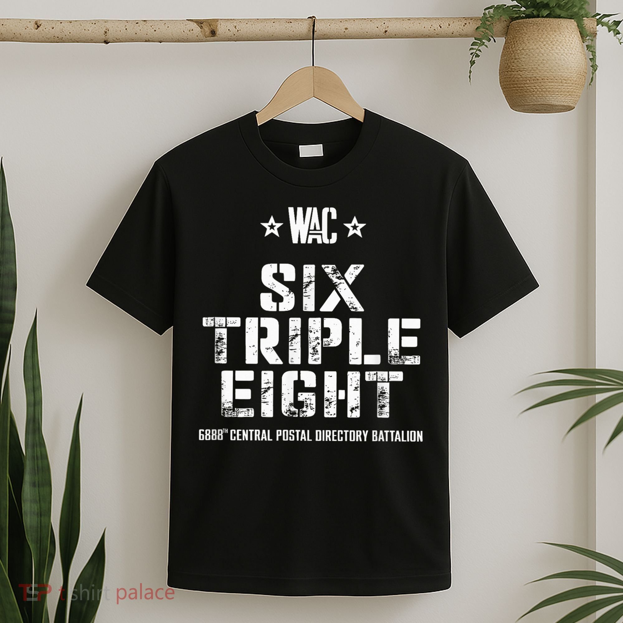 6888th Central Postal Directory Battalion 6 Triple 8th T-Shirt