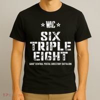 6888th Central Postal Directory Battalion 6 Triple 8th T-Shirt thumb 3