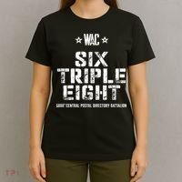 6888th Central Postal Directory Battalion 6 Triple 8th T-Shirt thumb 4
