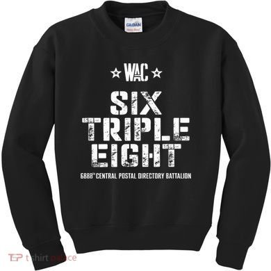 6888th Central Postal Directory Battalion 6 Triple 8th Kids Sweatshirt