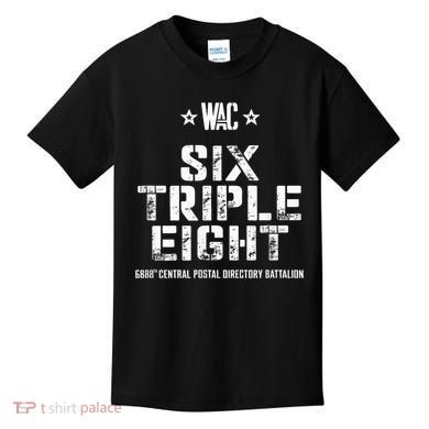 6888th Central Postal Directory Battalion 6 Triple 8th Kids T-Shirt