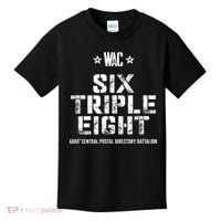 6888th Central Postal Directory Battalion 6 Triple 8th Kids T-Shirt thumb 0