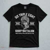 6888th Central Postal Directory Battalion 6 Triple 8th T-Shirt thumb 5