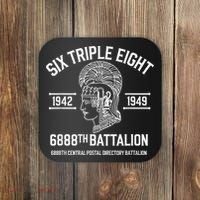 6888th Central Postal Directory Battalion 6 Triple 8th Coaster thumb 0