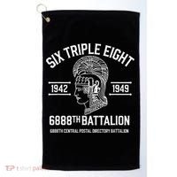 6888th Central Postal Directory Battalion 6 Triple 8th Golf Towel thumb 0