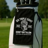 6888th Central Postal Directory Battalion 6 Triple 8th Golf Towel thumb 2