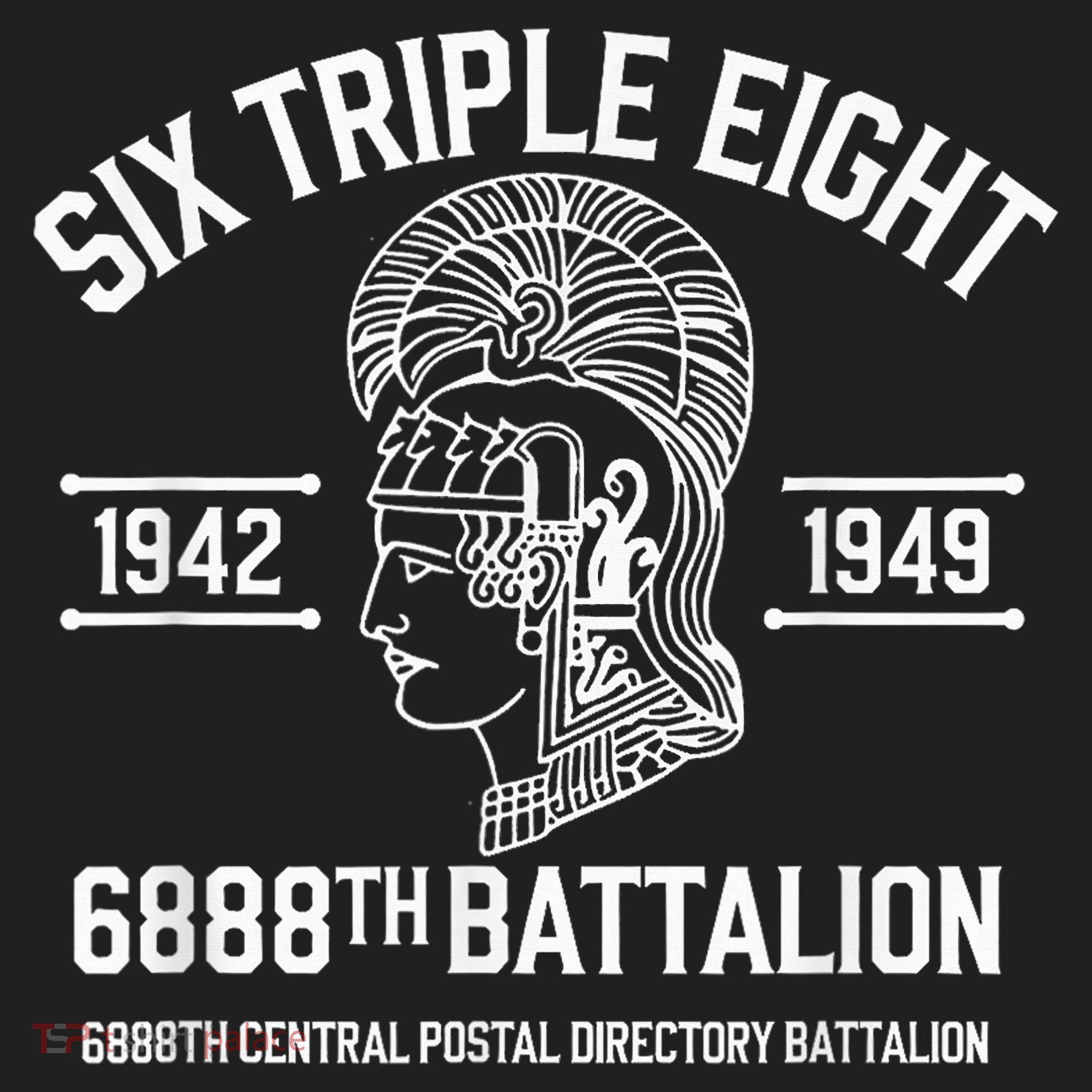 6888th Central Postal Directory Battalion 6 Triple 8th Golf Towel