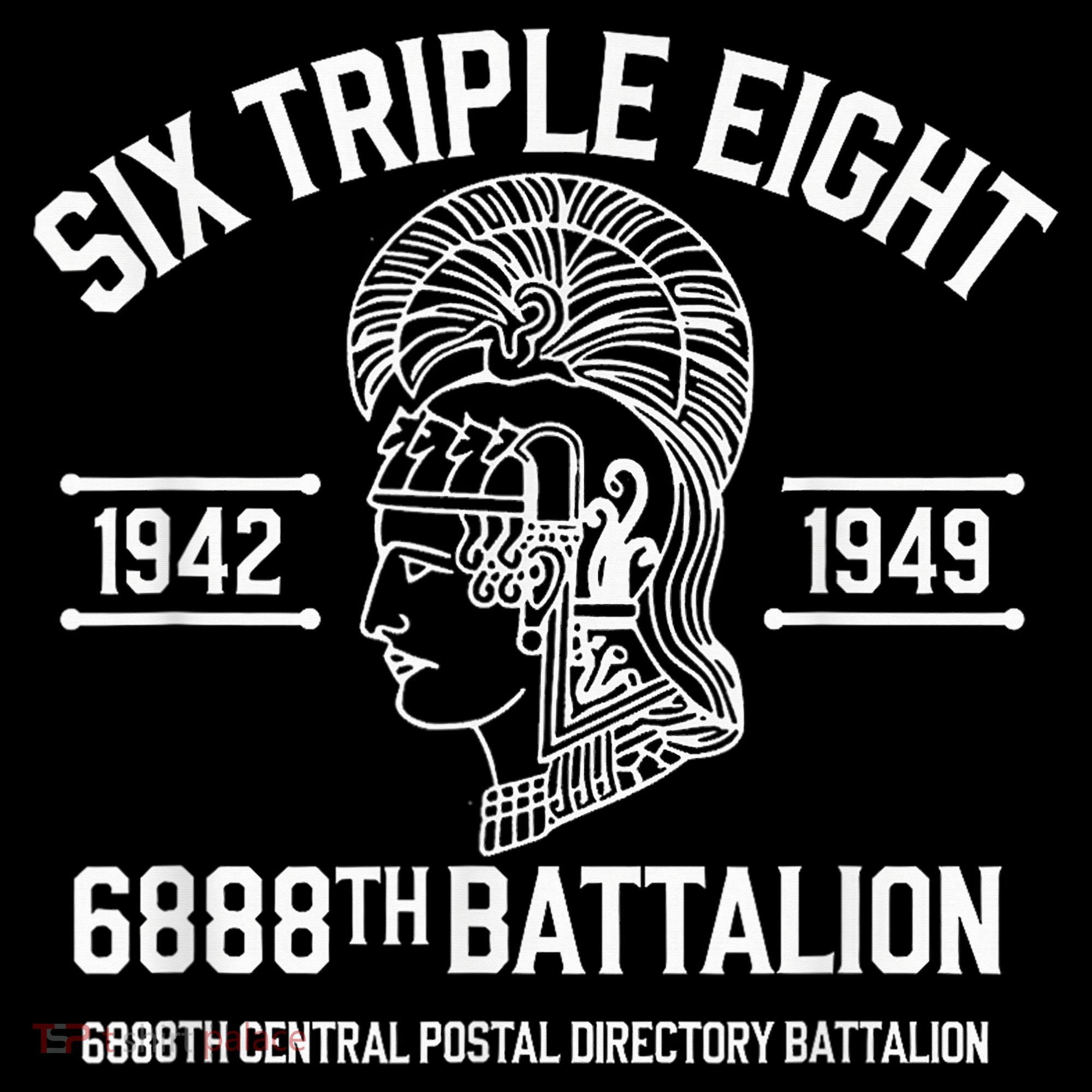6888th Central Postal Directory Battalion 6 Triple 8th Women's Long Sleeve Shirt