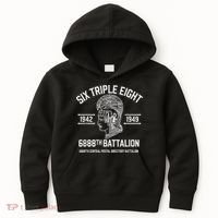 6888th Central Postal Directory Battalion 6 Triple 8th Kids Hoodie thumb 0
