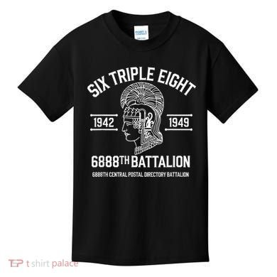 6888th Central Postal Directory Battalion 6 Triple 8th Kids T-Shirt