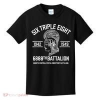 6888th Central Postal Directory Battalion 6 Triple 8th Kids T-Shirt thumb 0